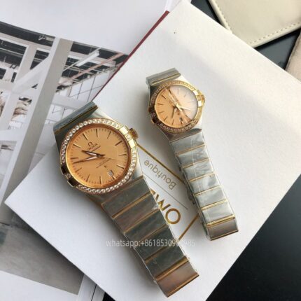 OMEGA Constellation Couple Watch 27mm 38mm CAL.8501 Movement Automatic Mechanical Stainless Steel Watches GD Factory - Image 7