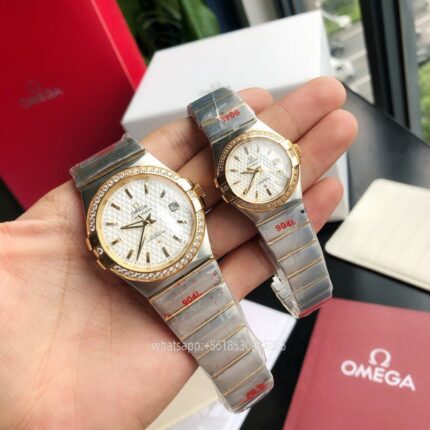 OMEGA Constellation Couple Watch 27mm 38mm CAL.8501 Movement Automatic Mechanical Stainless Steel Watches GD Factory