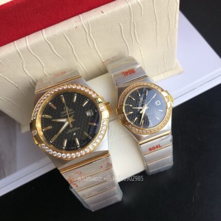 OMEGA Constellation Couple Watch 27mm 38mm CAL.8501 Movement Automatic Mechanical Stainless Steel Watches GD Factory - Image 4