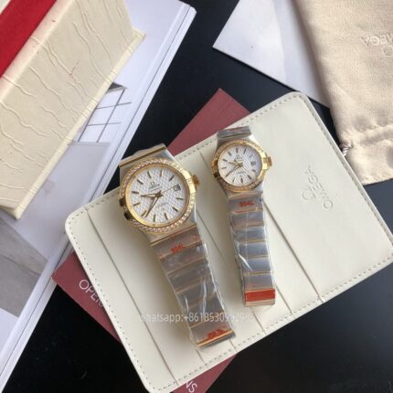 OMEGA Constellation Couple Watch 27mm 38mm CAL.8501 Movement Automatic Mechanical Stainless Steel Watches GD Factory - Image 5