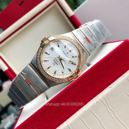 OMEGA Constellation Couple Watch 27mm 38mm CAL.8501 Movement Automatic Mechanical Stainless Steel Watches GD Factory - Image 7