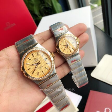 OMEGA Constellation Couple Watch 27mm 38mm CAL.8501 Movement Automatic Mechanical Stainless Steel Watches GD Factory