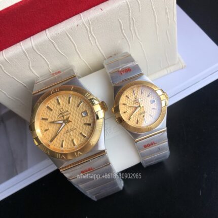 OMEGA Constellation Couple Watch 27mm 38mm CAL.8501 Movement Automatic Mechanical Stainless Steel Watches GD Factory - Image 3