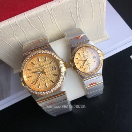 OMEGA Constellation Couple Watch 27mm 38mm CAL.8501 Movement Automatic Mechanical Stainless Steel Watches GD Factory - Image 4