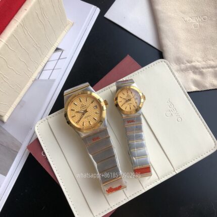 OMEGA Constellation Couple Watch 27mm 38mm CAL.8501 Movement Automatic Mechanical Stainless Steel Watches GD Factory - Image 5
