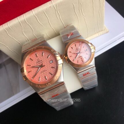 OMEGA Constellation Couple Watch 27mm 38mm CAL.8501 Movement Automatic Mechanical Stainless Steel Watches GD Factory - Image 4