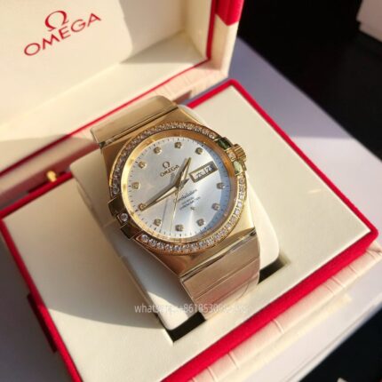 OMEGA Constellation Mens Watch 38mm CAL.8501 Movement Automatic Mechanical Stainless Steel Watches GD Factory - Image 4