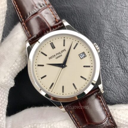 Patek Philippe Calatrava Mens Watch 38mm CAL.324SC Movement Automatic Mechanical Stainless Steel Watches ZF Factory - Image 3