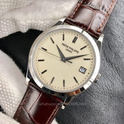 Patek Philippe Calatrava Mens Watch 38mm CAL.324SC Movement Automatic Mechanical Stainless Steel Watches ZF Factory - Image 2