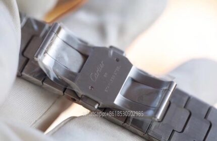 Cartier Santos De Cartier Mens Watch 40x48mm CAL.MIYOTA-9015 Movement Automatic Mechanical Stainless Steel Watches BV Factory - Image 8