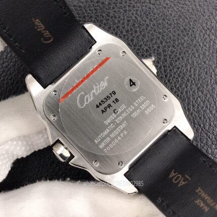 Cartier Santos De Cartier Mens Watch 41mm CAL.2824 Movement Automatic Mechanical Stainless Steel Watches V6 Factory - Image 7