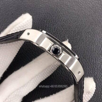 Cartier Santos De Cartier Mens Watch 41mm CAL.2824 Movement Automatic Mechanical Stainless Steel Watches V6 Factory - Image 5