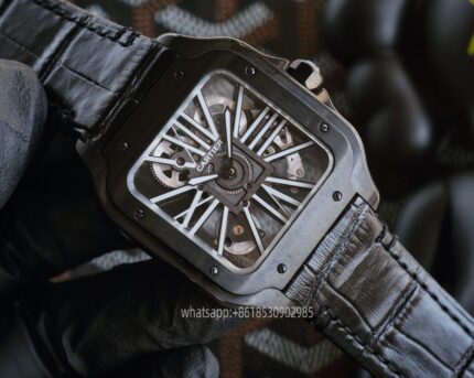 Cartier Santos De Cartier Mens Watch 40mm CAL.4S20 Movement Automatic Mechanical Stainless Steel Watches TW Factory - Image 8