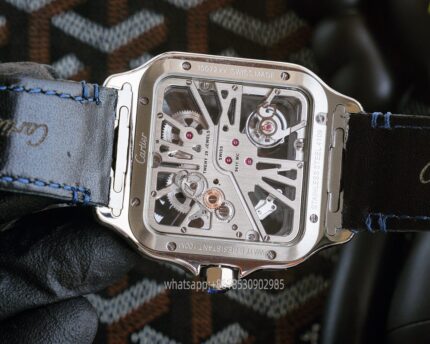 Cartier Santos De Cartier Mens Watch 40mm CAL.4S20 Movement Automatic Mechanical Stainless Steel Watches TW Factory - Image 4