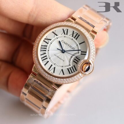 Cartier Ballon Bleu De Cartier Mens Watch 42mm 36mm CAL.049 Movement Automatic Mechanical Stainless Steel Watches 3K Factory - Image 3