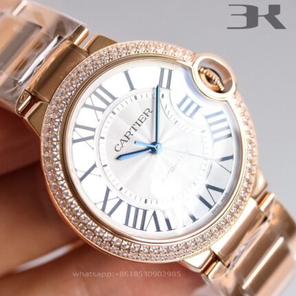 Cartier Ballon Bleu De Cartier Mens Watch 42mm 36mm CAL.049 Movement Automatic Mechanical Stainless Steel Watches 3K Factory - Image 4