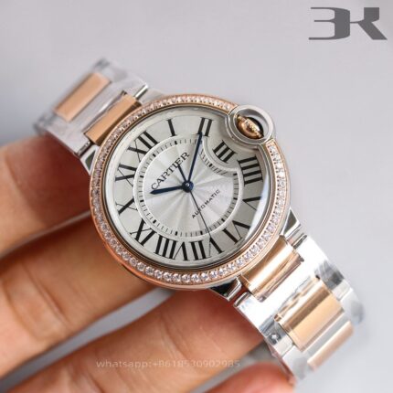 Cartier Ballon Bleu De Cartier Mens Watch 42mm 36mm CAL.049 Movement Automatic Mechanical Stainless Steel Watches 3K Factory - Image 3