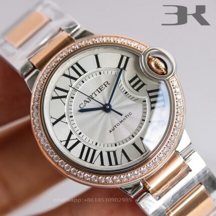 Cartier Ballon Bleu De Cartier Mens Watch 42mm 36mm CAL.049 Movement Automatic Mechanical Stainless Steel Watches 3K Factory - Image 4