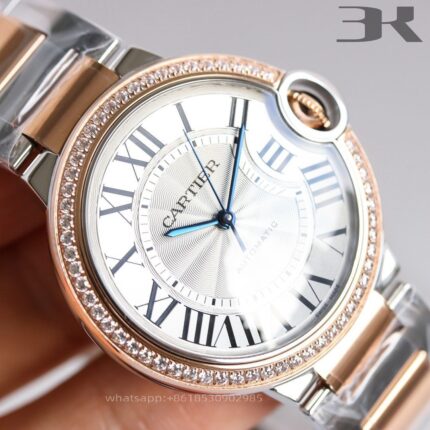 Cartier Ballon Bleu De Cartier Mens Watch 42mm 36mm CAL.049 Movement Automatic Mechanical Stainless Steel Watches 3K Factory - Image 5
