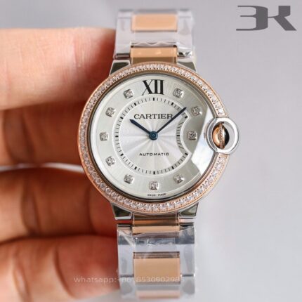 Cartier Ballon Bleu De Cartier Mens Watch 42mm 36mm CAL.049 Movement Automatic Mechanical Stainless Steel Watches 3K Factory