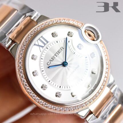 Cartier Ballon Bleu De Cartier Mens Watch 42mm 36mm CAL.049 Movement Automatic Mechanical Stainless Steel Watches 3K Factory - Image 4