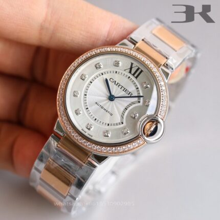 Cartier Ballon Bleu De Cartier Mens Watch 42mm 36mm CAL.049 Movement Automatic Mechanical Stainless Steel Watches 3K Factory - Image 3