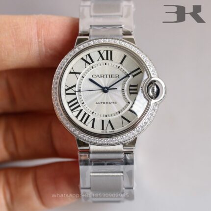 Cartier Ballon Bleu De Cartier Mens Watch 42mm 36mm CAL.049 Movement Automatic Mechanical Stainless Steel Watches 3K Factory