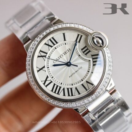 Cartier Ballon Bleu De Cartier Mens Watch 42mm 36mm CAL.049 Movement Automatic Mechanical Stainless Steel Watches 3K Factory - Image 4
