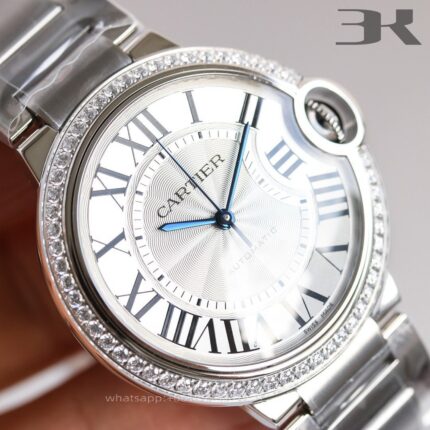 Cartier Ballon Bleu De Cartier Mens Watch 42mm 36mm CAL.049 Movement Automatic Mechanical Stainless Steel Watches 3K Factory - Image 5