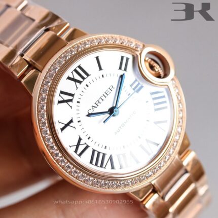 Cartier Ballon Bleu De Cartier Mens Watch 42mm 36mm CAL.049 Movement Automatic Mechanical Stainless Steel Watches 3K Factory - Image 7