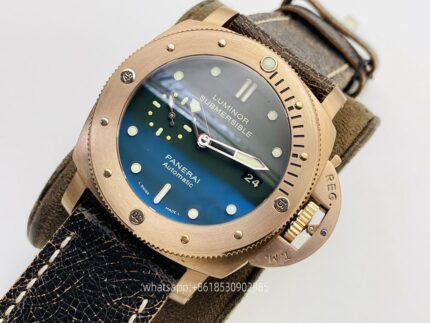 Panerai Submersible Mens Watch 47mm CAL.P9000 Mechanical Movement Stainless Steel Watches VS Factory - Image 3
