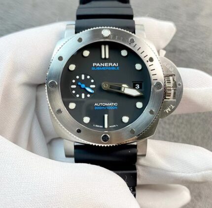 Panerai Submersible Mens Watch 44mm CAL.P9000 Mechanical Movement Stainless Steel Watches VS Factory