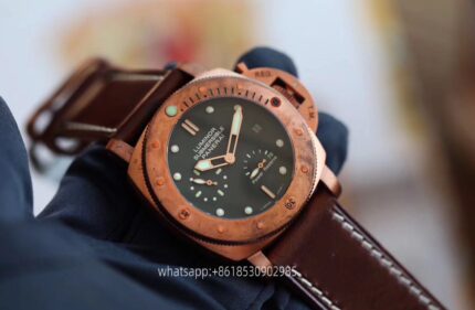 Panerai Submersible Mens Watch 47mm Mechanical Movement Stainless Steel Watches - Image 3