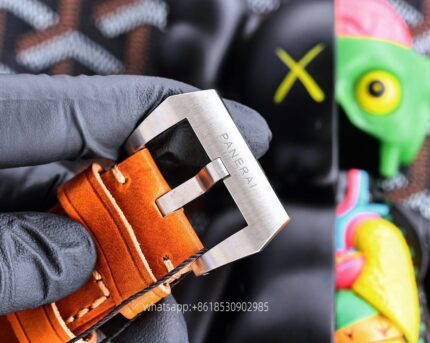 Panerai Submersible Mens Watch 47mm CAL.2555 Mechanical Movement Stainless Steel Watches - Image 9