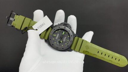 Panerai Submersible Mens Watch 44mm CAL.2555 Mechanical Movement Stainless Steel Watches V7 Factory - Image 2