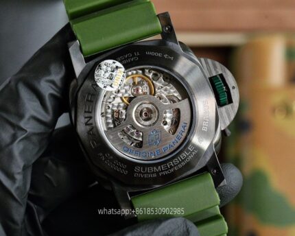 Panerai Submersible Mens Watch 47mm CAL.2555 Mechanical Movement Stainless Steel Watches V7 Factory - Image 8