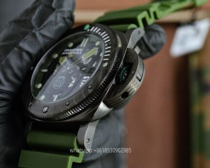 Panerai Submersible Mens Watch 47mm CAL.2555 Mechanical Movement Stainless Steel Watches V7 Factory - Image 7