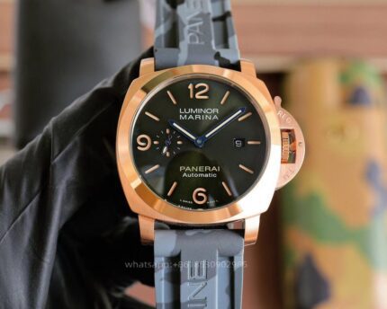 Panerai Luminor Mens Watch 44mm CAL.P 2003 Mechanical Movement Stainless Steel Watches