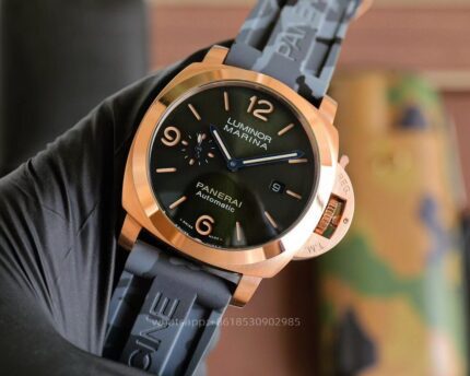 Panerai Luminor Mens Watch 44mm CAL.P 2003 Mechanical Movement Stainless Steel Watches - Image 2