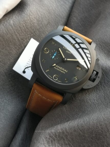 Panerai Luminor Mens Watch 44mm CAL.9010 Mechanical Movement Stainless Steel Watches - Image 4