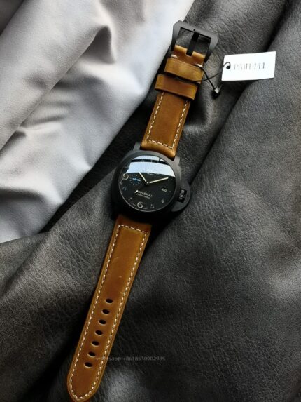 Panerai Luminor Mens Watch 44mm CAL.9010 Mechanical Movement Stainless Steel Watches - Image 5