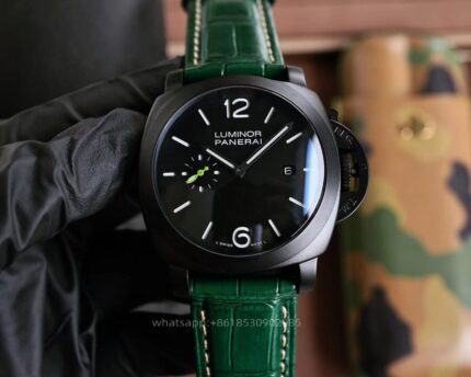 Panerai Luminor Mens Watch 44mm CAL.9010 Mechanical Movement Stainless Steel Watches - Image 4