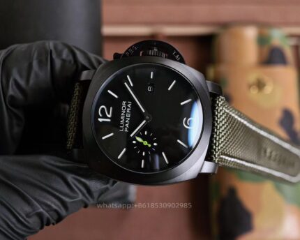 Panerai Luminor Mens Watch 44mm CAL.9010 Mechanical Movement Stainless Steel Watches - Image 5