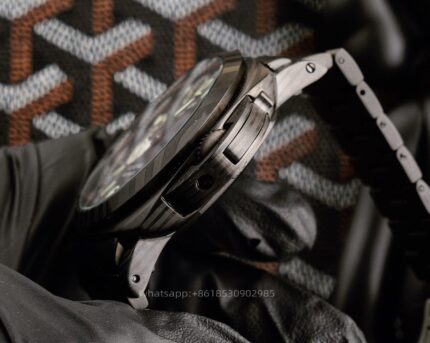 Panerai Luminor Mens Watch 44mm CAL.9010 Mechanical Movement Stainless Steel Watches - Image 8