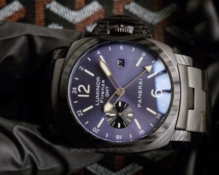 Panerai Luminor Mens Watch 44mm CAL.9010 Mechanical Movement Stainless Steel Watches - Image 3