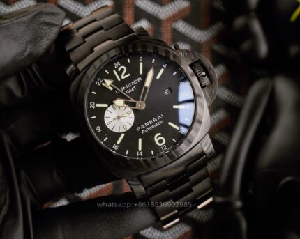 Panerai Luminor Mens Watch 44mm CAL.9010 Mechanical Movement Stainless Steel Watches - Image 6