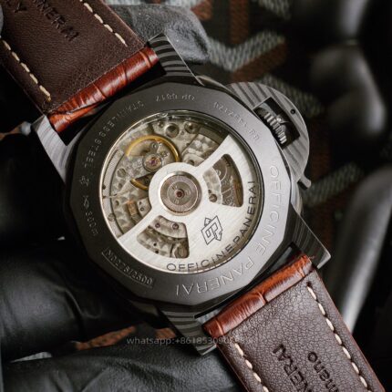 Panerai Luminor Mens Watch 44mm CAL.9010 Mechanical Movement Stainless Steel Watches - Image 6