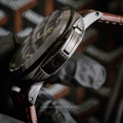 Panerai Luminor Mens Watch 44mm CAL.9010 Mechanical Movement Stainless Steel Watches - Image 4