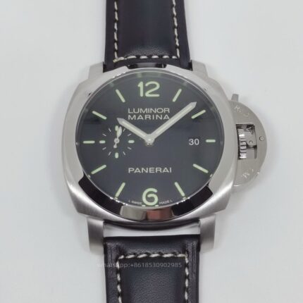 Panerai Luminor Mens Watch 44mm CAL.P5000 Mechanical Movement Stainless Steel Watches - Image 4