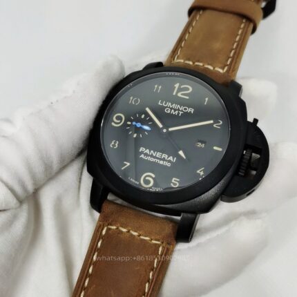 Panerai Luminor Mens Watch 44mm CAL.P5000 Mechanical Movement Stainless Steel Watches - Image 3